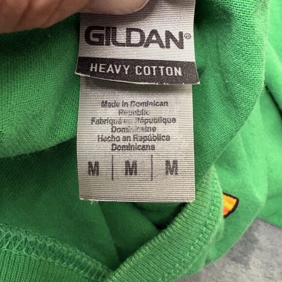 Beware of Pit Bulls T-shirt Dean Russo Art Colorful Cute Dog Men's Tee - Picture 4 of 5